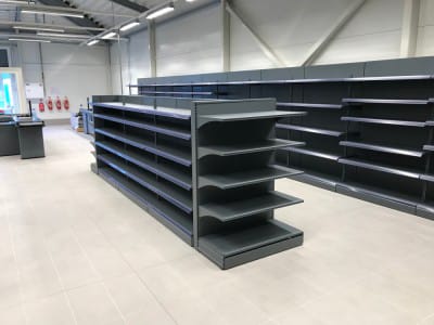 VVN team delivered delivery equipment and assembly works in the new store of the store chain "TOP" in Sigulda.7